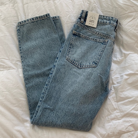 Zara | Jeans | Zara Classic Mom Fit 